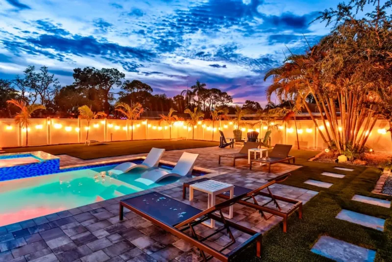 The Oasis - 5 BR · 3 BA · Sleeps 16 vacation rental in Bradenton, Florida